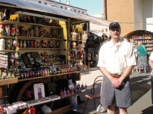 Small souvenir market