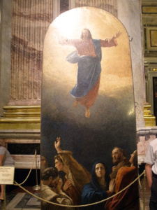Ascension mosaic of Jesus Christ