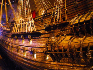 The 64-gun warship Vasa