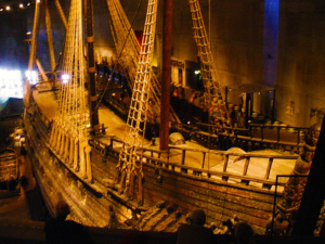 Overlooking the warship Vasa