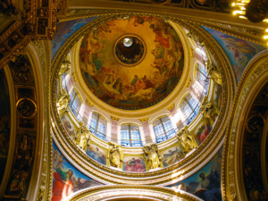 Interior of the great dome