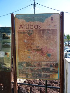 Arucas Historical Map.