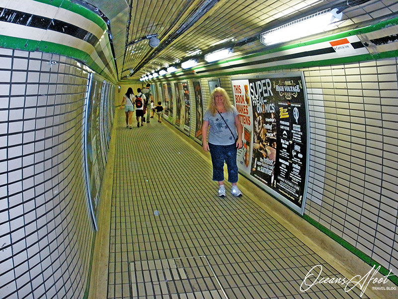 The Underground Tunnels at Gloucester Road
