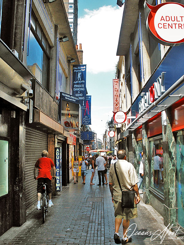 What little remains of the Soho Red Light District